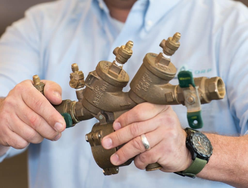 gary me surveyor RPZ 1013 handheld - A Day Without Backflow Prevention: The Unprotected Dangers of Cross-Connections | HydroCorp - HydroCorp