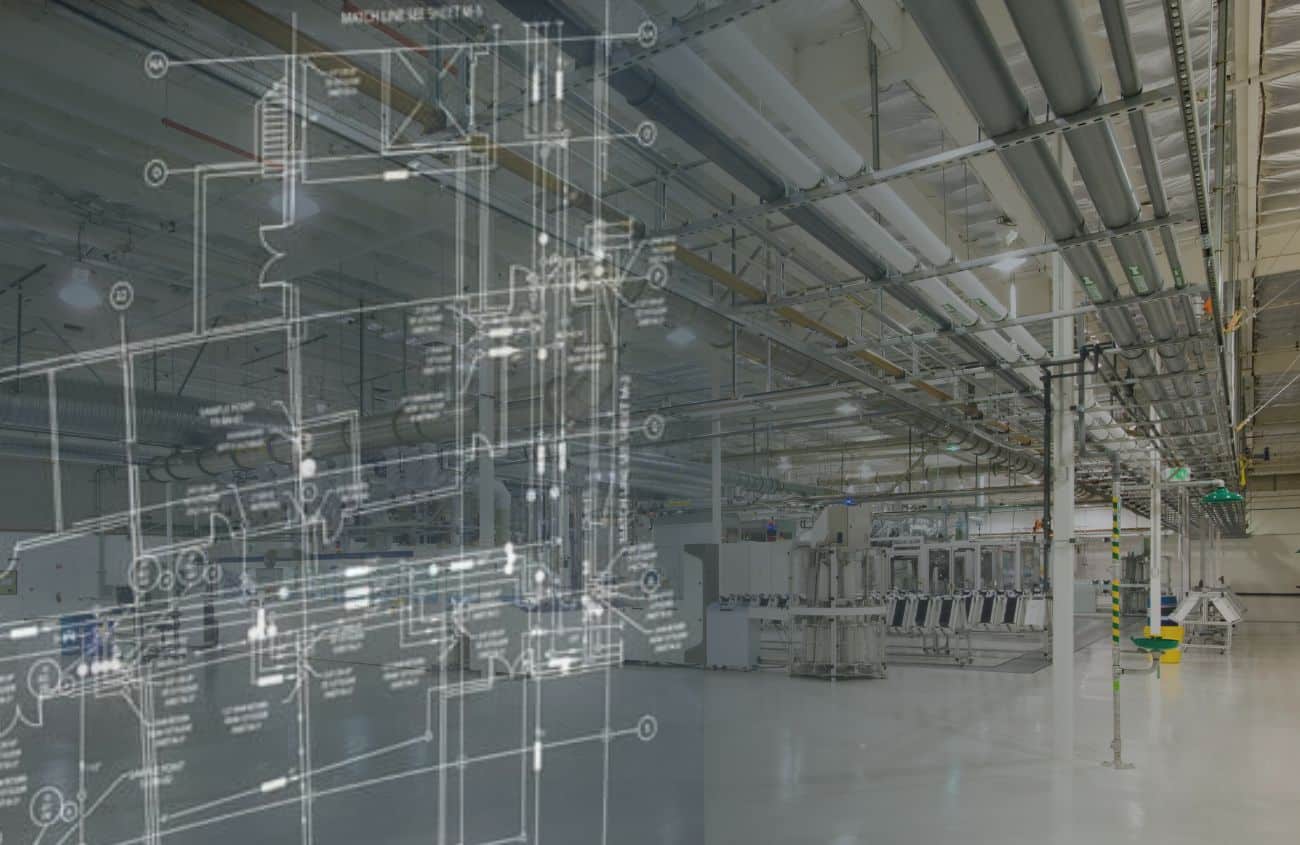 mapping pipes in industrial facilities