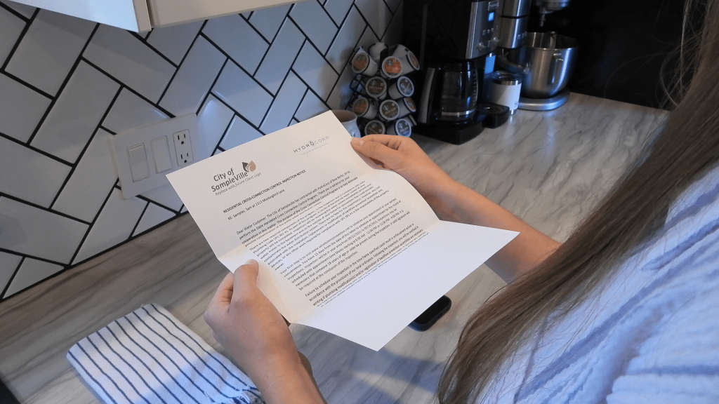 Residential-Water-Customer-with-Notice - Cross-Connection Control Program | Backflow Prevention - HydroCorp